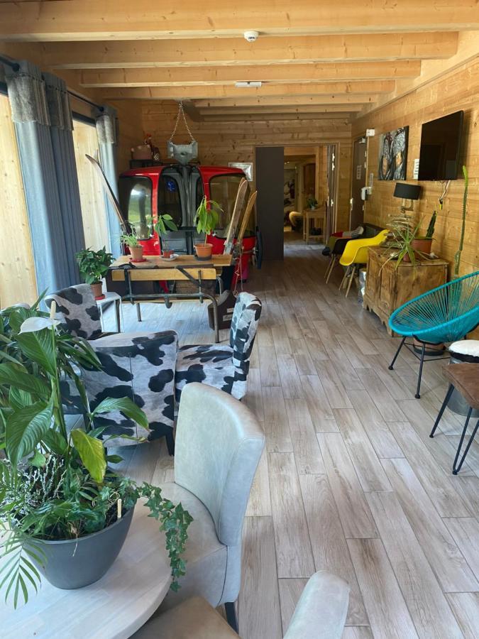 Le Schuss Hotel Chatel Bagian luar foto