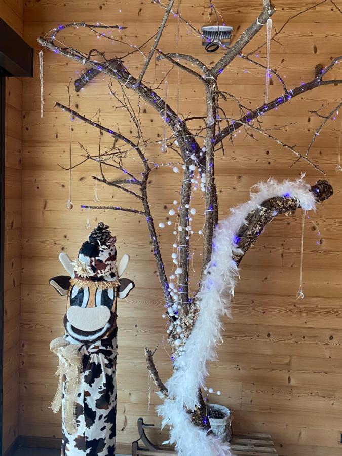 Le Schuss Hotel Chatel Bagian luar foto