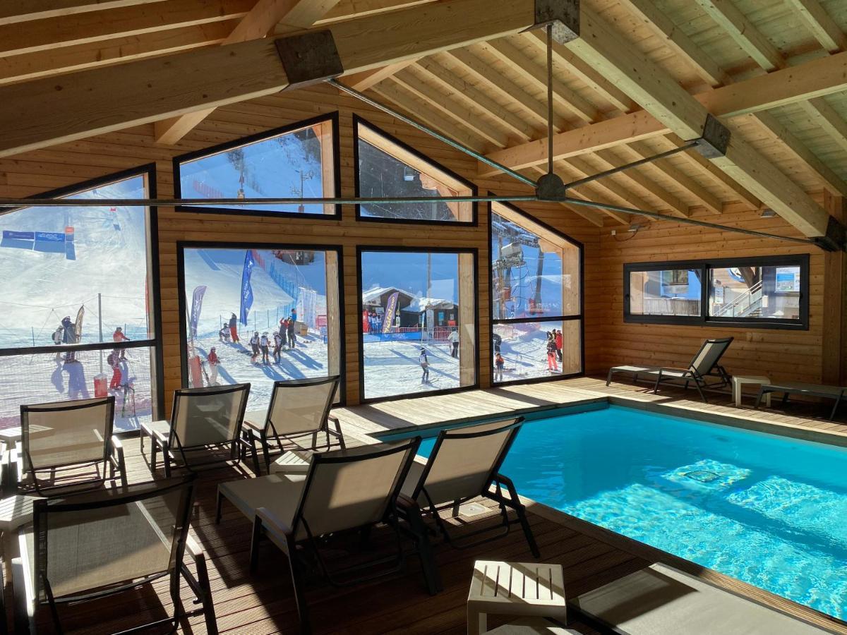 Le Schuss Hotel Chatel Bagian luar foto